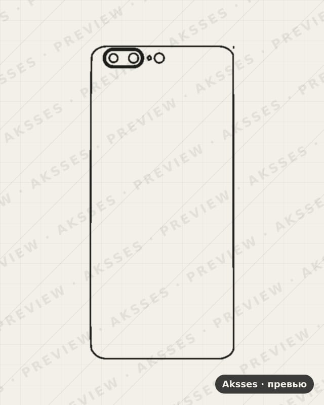 Лекало OnePlus - 5 A5000 для Case Friendly One Plus