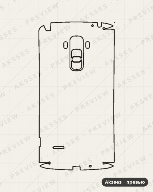 Лекало LG-G4 stylus для Case Friendly LG
