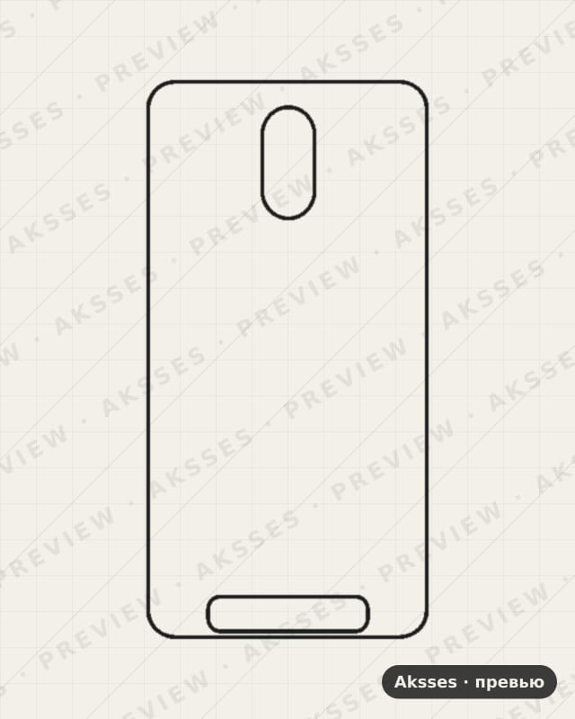 Лекало для Digma Vox V40 3G, Back