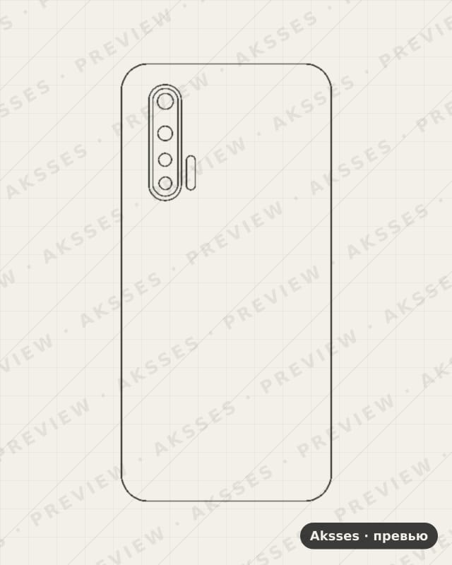 Лекало 华为 nova6 для Case Friendly HUAWEI