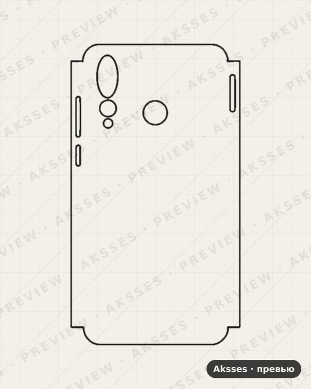 Лекало HUAWEINova4-A для Case Friendly HUAWEI