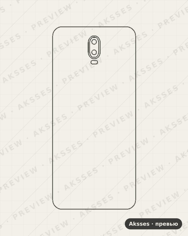 Лекало OPPO-R17 для Case Friendly OPPO