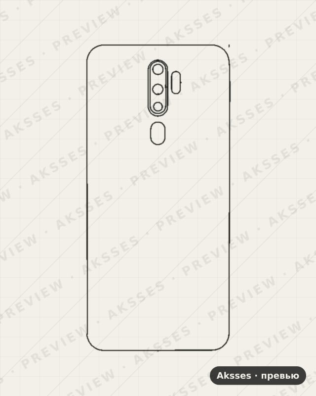 Лекало OPPO-A5 для Case Friendly OPPO
