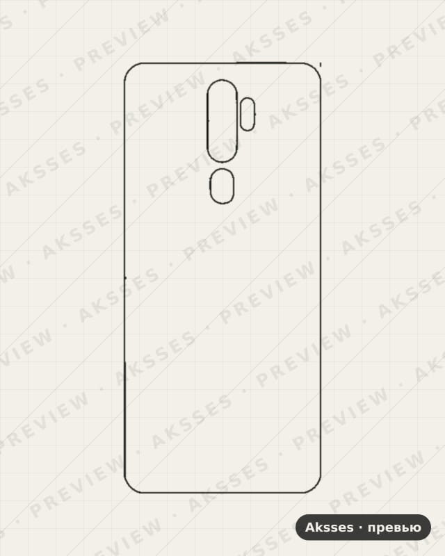 Лекало OPPO-A5 для Case Friendly OPPO