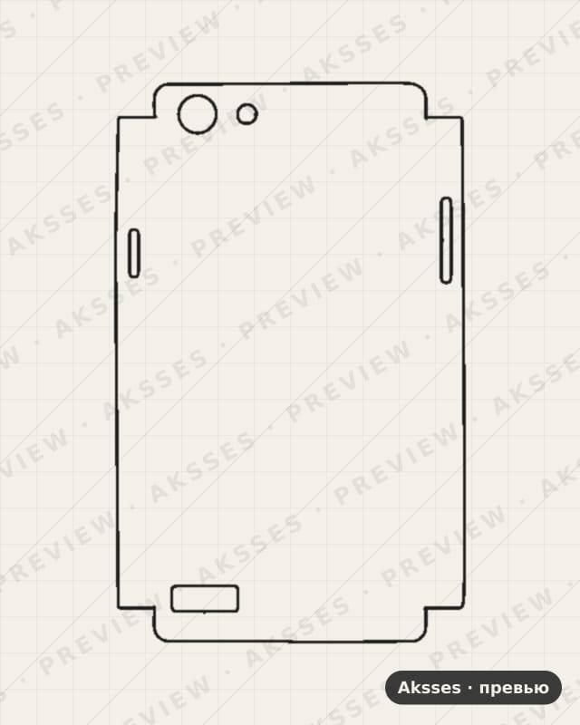 Лекало OPPO A33-A для Case Friendly OPPO