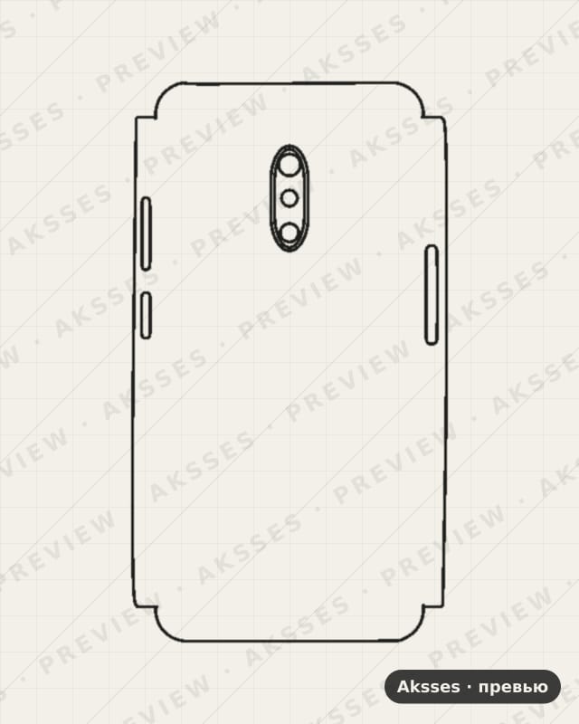 Лекало OPPO realme-A для Case Friendly OPPO