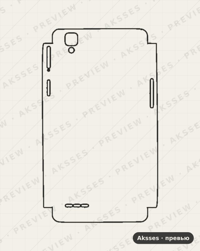 Лекало OPPO A53-A для Case Friendly OPPO