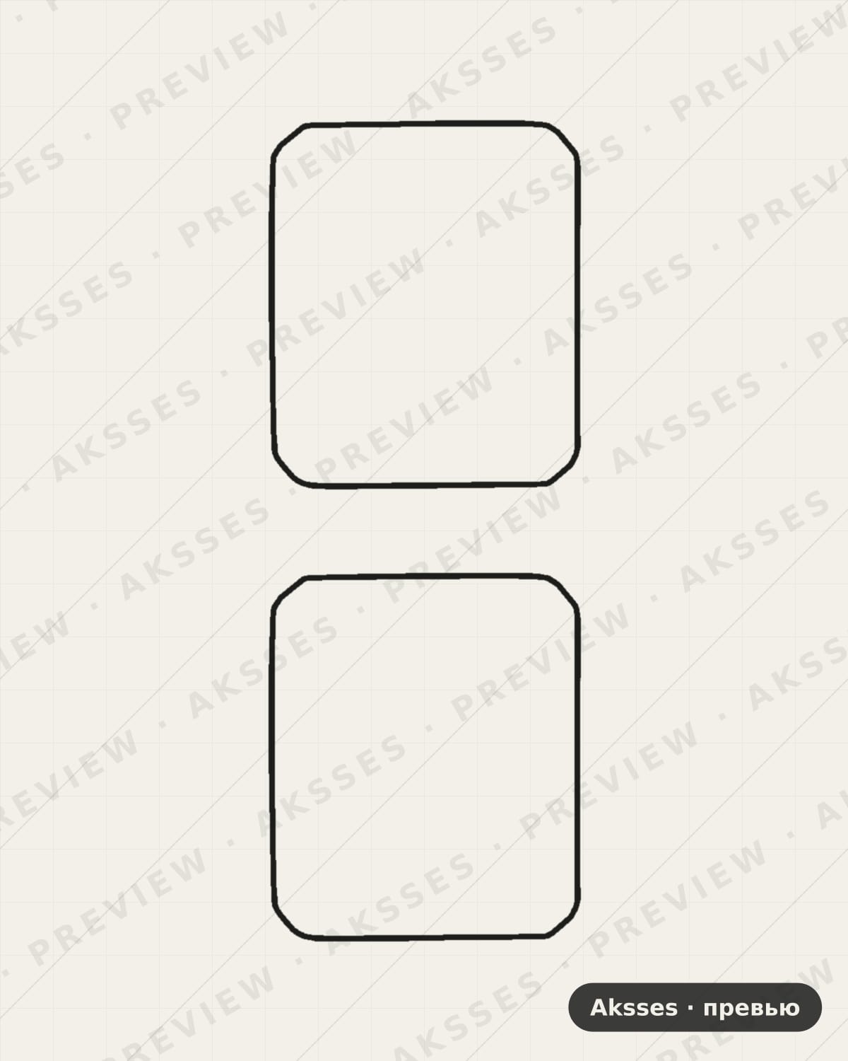 Лекало 手表 1-2-3--6 для 手表 苹果, 38mm
