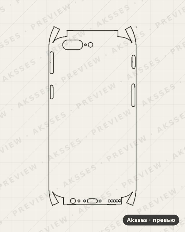 Лекало OnePlus-5-A5000 для Full and Sides OnePlus