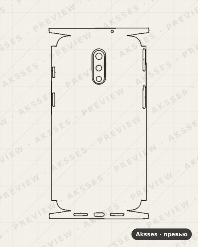 Лекало OnePlus-7-GM1900 для Full and Sides OnePlus
