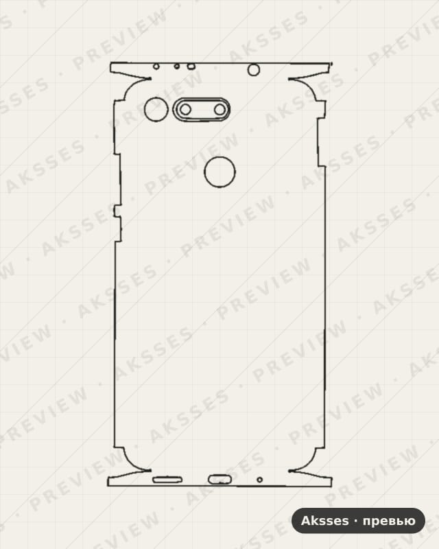 Лекало Honor V20 для Full and Sides HONOR