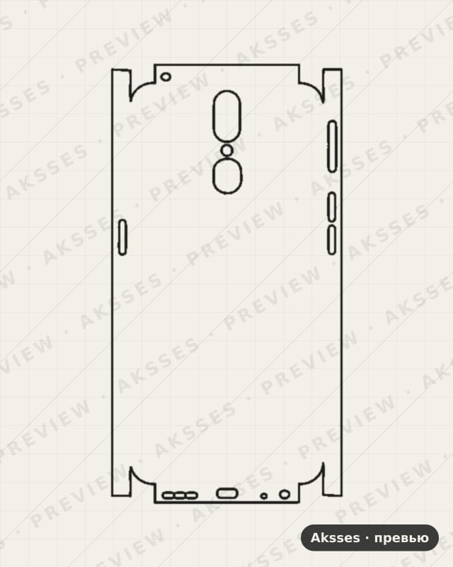Лекало OPPO A9-A для Full and Sides OPPO