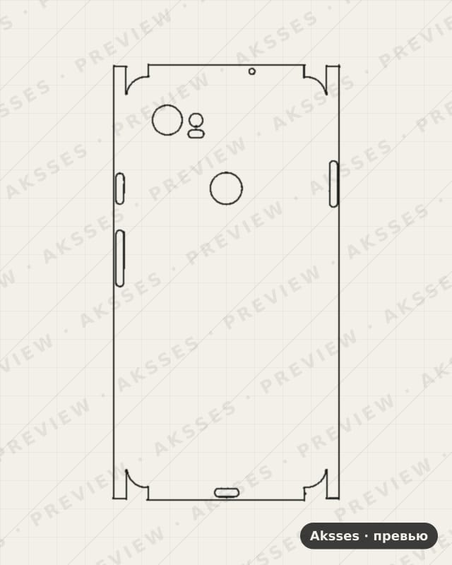 Лекало Google-Pixel-2-XL для Full and Sides Google