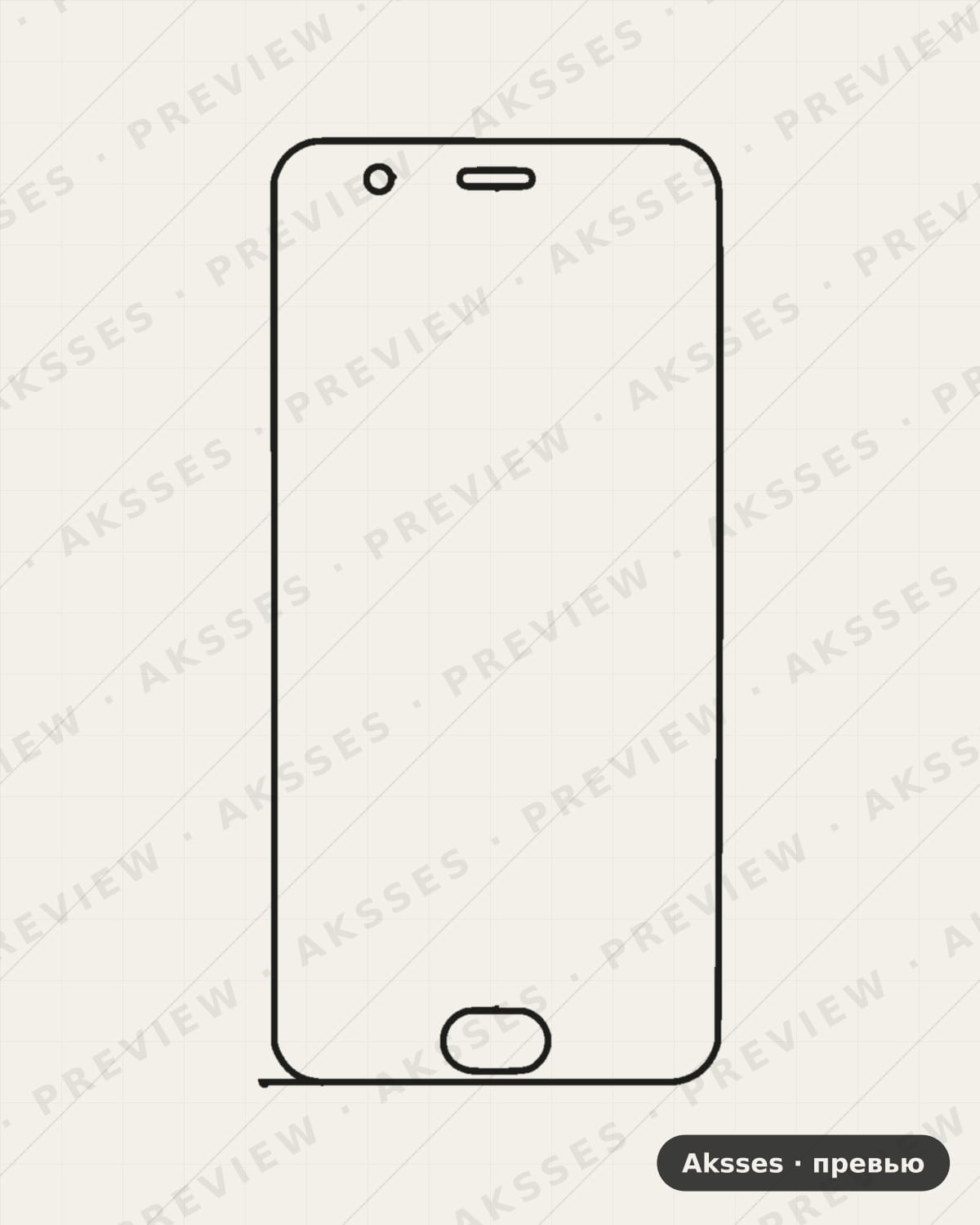 Лекало MI NOTE 3 для Full Screen MIUI